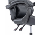 Scaun gaming pentru tineri – reglabil – negru