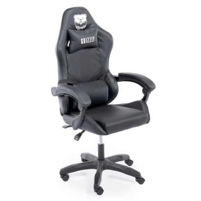 Scaun gaming pentru tineri – reglabil – negru