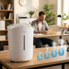Umidificator ultrasonic Adler AD 7971 – capacitate de 5 litri