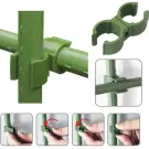 Conector rotativ 360° pentru suporturi plante, 6 bucăți