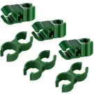 Conector rotativ 360° pentru suporturi plante, 6 bucăți