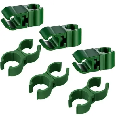 Conector rotativ 360° pentru suporturi plante, 6 bucăți