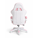 Scaun Gaming Roz cu Suport pentru Picioare – Ergonomic, Reglabil