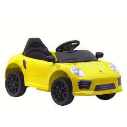 Mașinuță Electrică pentru Copii WMT-666 – 2 Motoare 45W, Baterii 6V, Culoare Galben