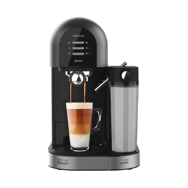 Cafetiera Semi Automata Cecotec Power Instant ccino 20 Chic Serie Nera 1470W