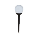 Lampa Solara LED - cu Tarus - Sferica, Alb Rece - Ø10 cm