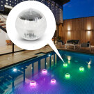 Lampa Solara Pentru Piscina - LED RGB - 10 cm
