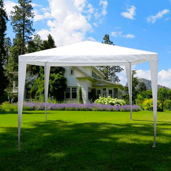 Pavilion de Gradina GardenLine - Alb - 3 x 3 m