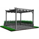 Pergola de Gradina GardenLine - Gri - 3 x 4 m