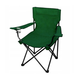 Scaun Pliabil de Camping GardenLine - Verde - 50 x 50 x 80 cm