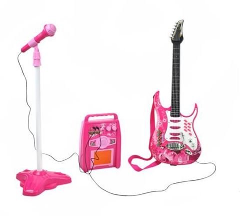 Set Chitara Electrica - Pink