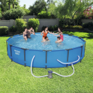 Set Piscina Cu Cadru Metalic Bestway Bahama Superior 366 x 76 cm