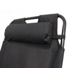 Set Sezlong de Gradina Garden Line - Negru - 153 x 60 x 30 cm