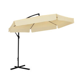 Umbrela de Soare Suspendata GardenLine "Banana" - Bej - 3 m