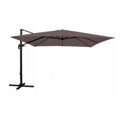 Umbrela de Soare Suspendata GardenLine - Gri - 3 x 4 m