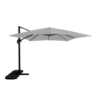 Umbrela de Soare Suspendata GardenLine - Gri - 2,5 x 2,5 m